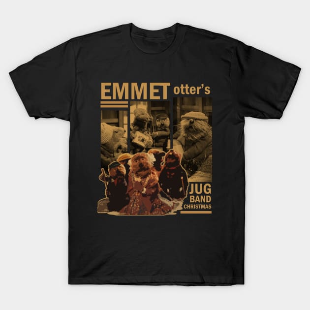 emmet otters retro jug band T-Shirt by olivia parizeau